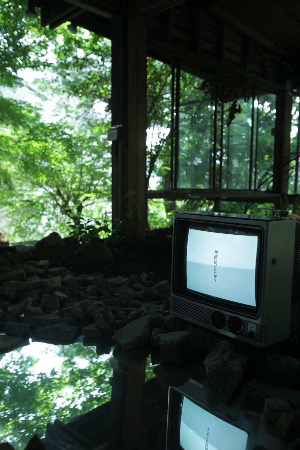 などや島津山「着地のプロトコル」会場写真