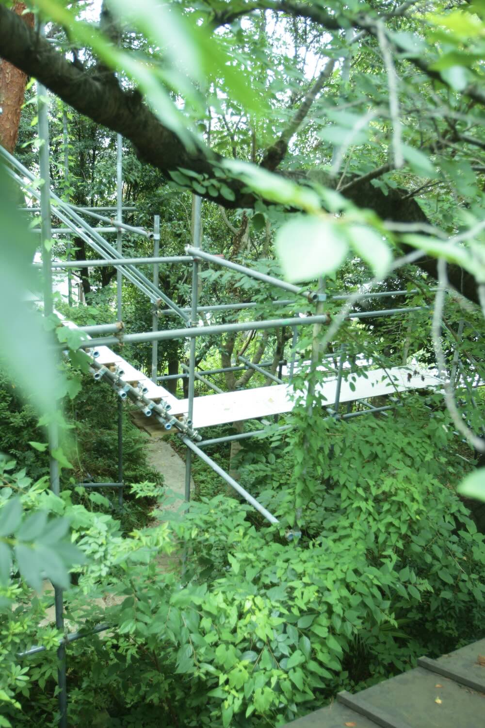 などや島津山「着地のプロトコル」会場写真