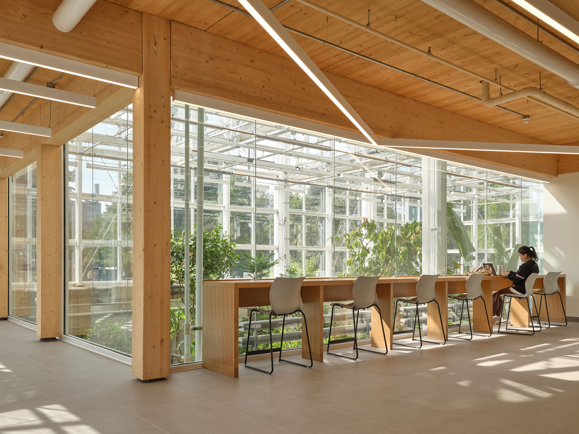 〈マクマスター大学 ライフサイエンス棟・温室（McMaster University Life Sciences Building and Greenhouse）〉モリヤマ・テシマ・アーキテクツ（Moriyama Teshima Architects）