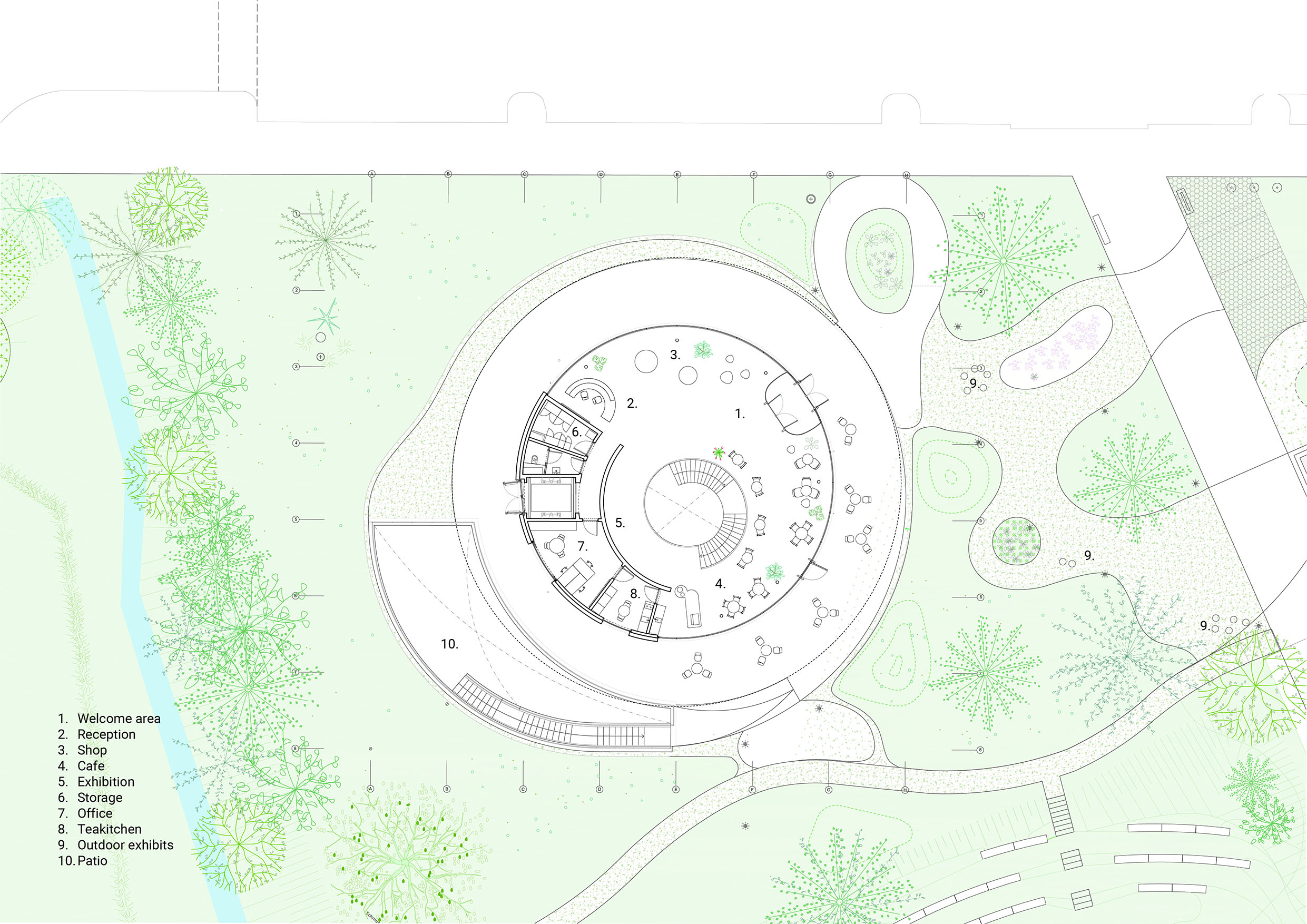 〈VISTAエクスペリエンスセンター(VISTA Exerience Center)〉スタジオMAKS(Studio MAKS)ボリンジャー+グローマン(Bollinger + Grohmann)