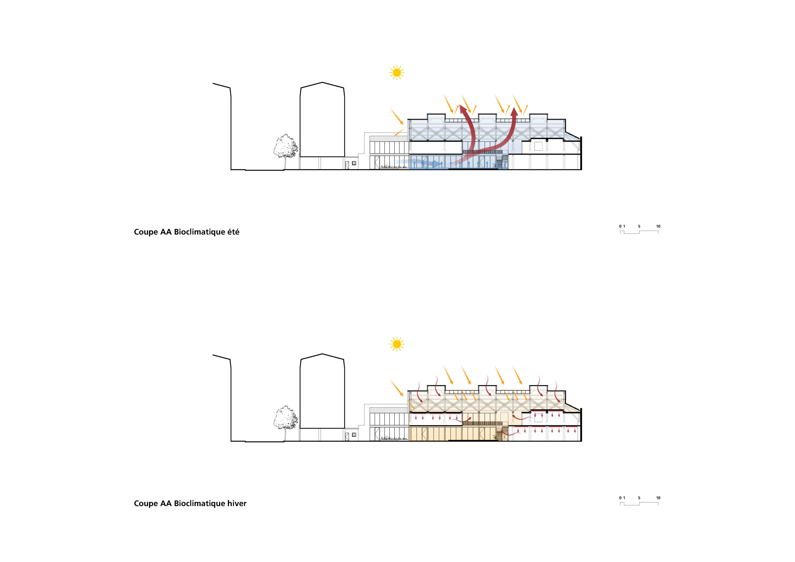 〈USMTビゾー・スポーツセンター（USMT Bizot Sports Center）〉THINK TANK architecture