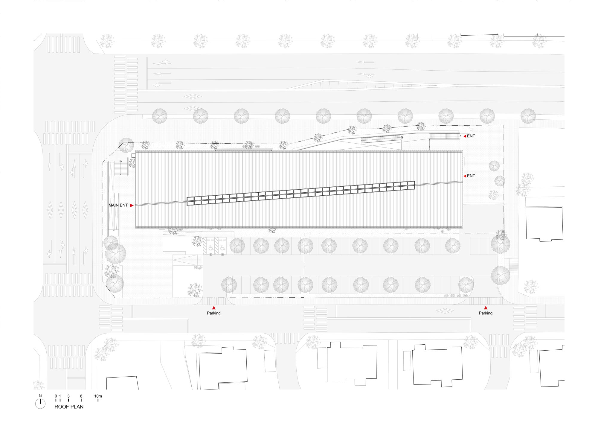 〈コチャン・ファン・ユンソク図書館 _ Under the Tree(Gochang Hwang Yunseok Library _ Under the Tree)〉ユ・ヒョンジュン+パートナーズ(Hyunjoon Yoo + Partners)
