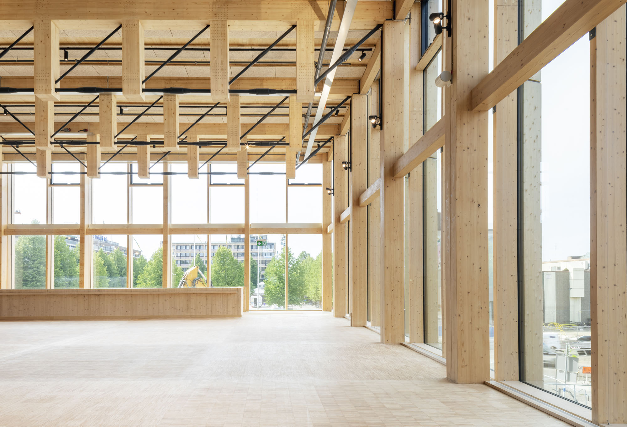 〈サラ・カルチャーセンター（Sara Cultural Centre）〉White Arkitekter