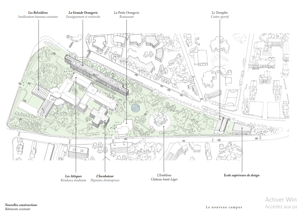〈IXCAMPUS〉バウムシュラーガー・エベルレ・アーキテクツ（Baumschlager Eberle Architects）