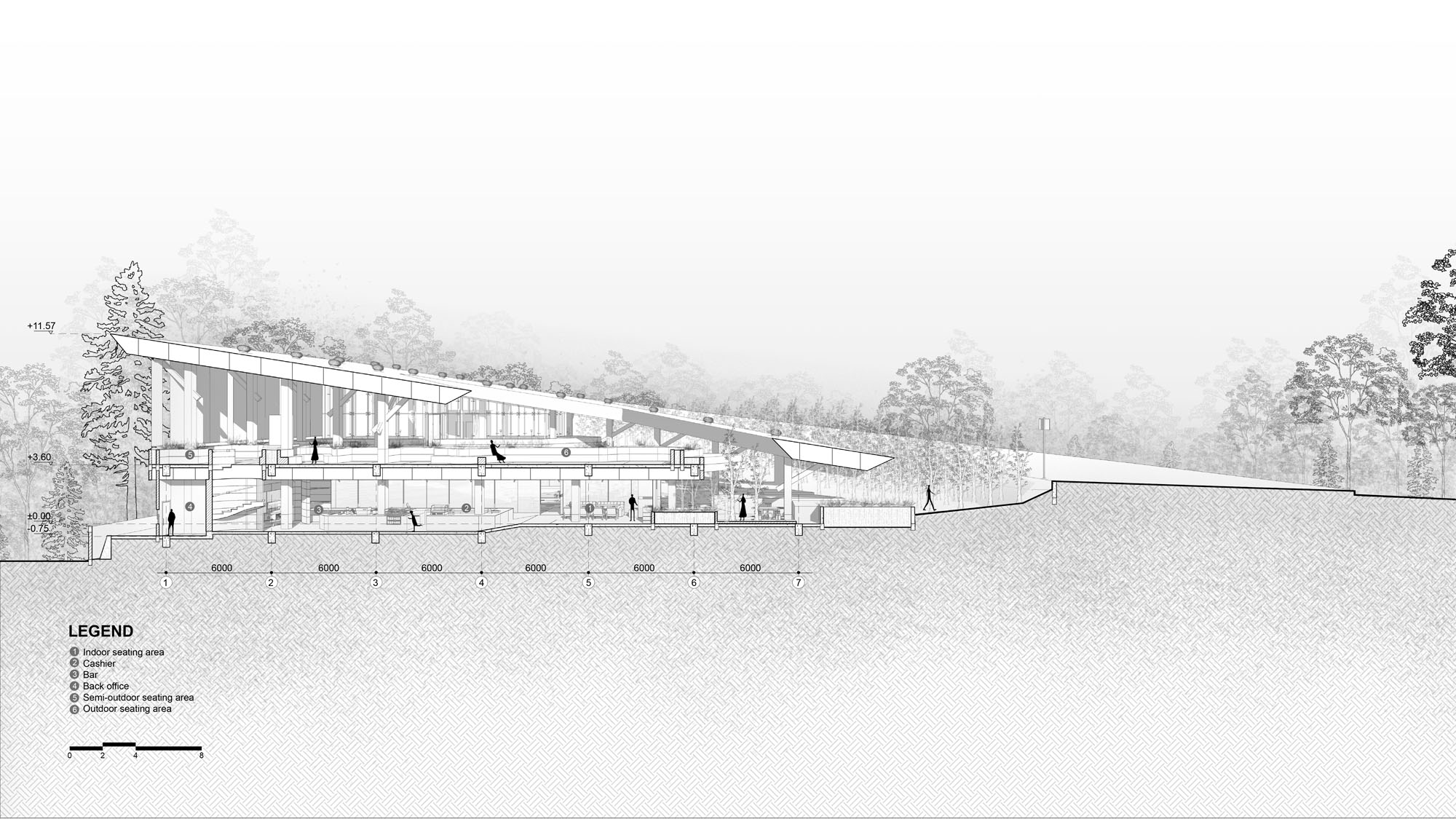 〈ミッテ・オブリーク・ガーデン(Mitte Oblique Garden)〉RAD+ar(Research Artistic Design + architecture)