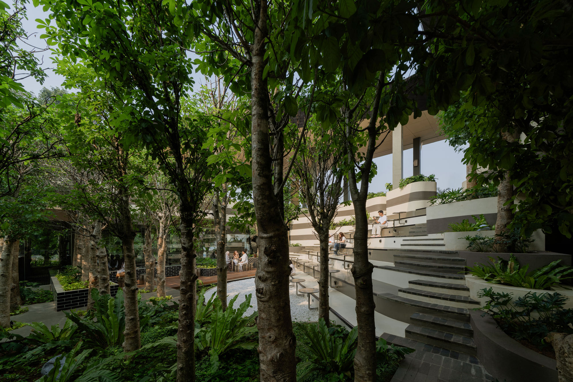 〈ミッテ・オブリーク・ガーデン(Mitte Oblique Garden)〉RAD+ar(Research Artistic Design + architecture)