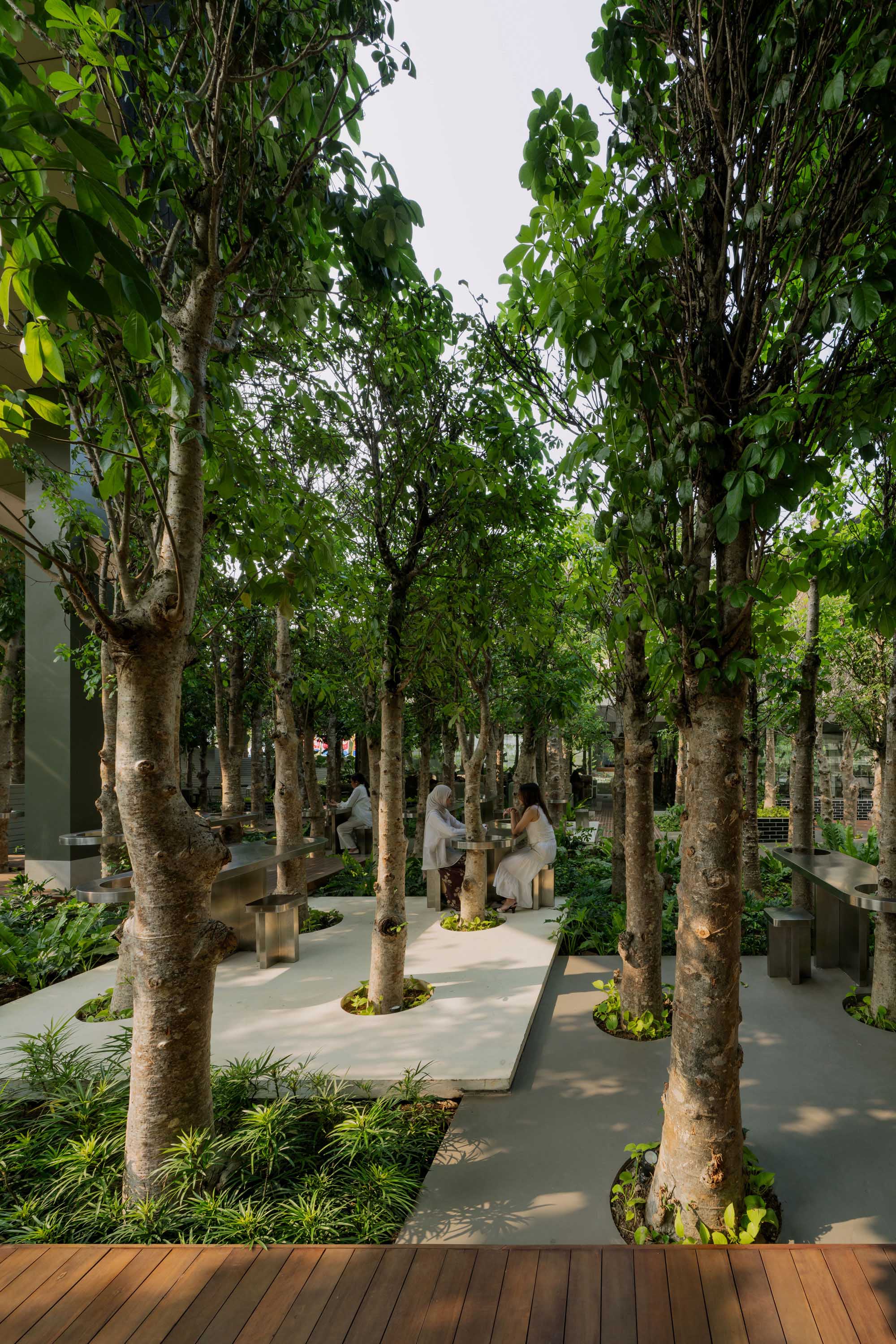 〈ミッテ・オブリーク・ガーデン(Mitte Oblique Garden)〉RAD+ar(Research Artistic Design + architecture)