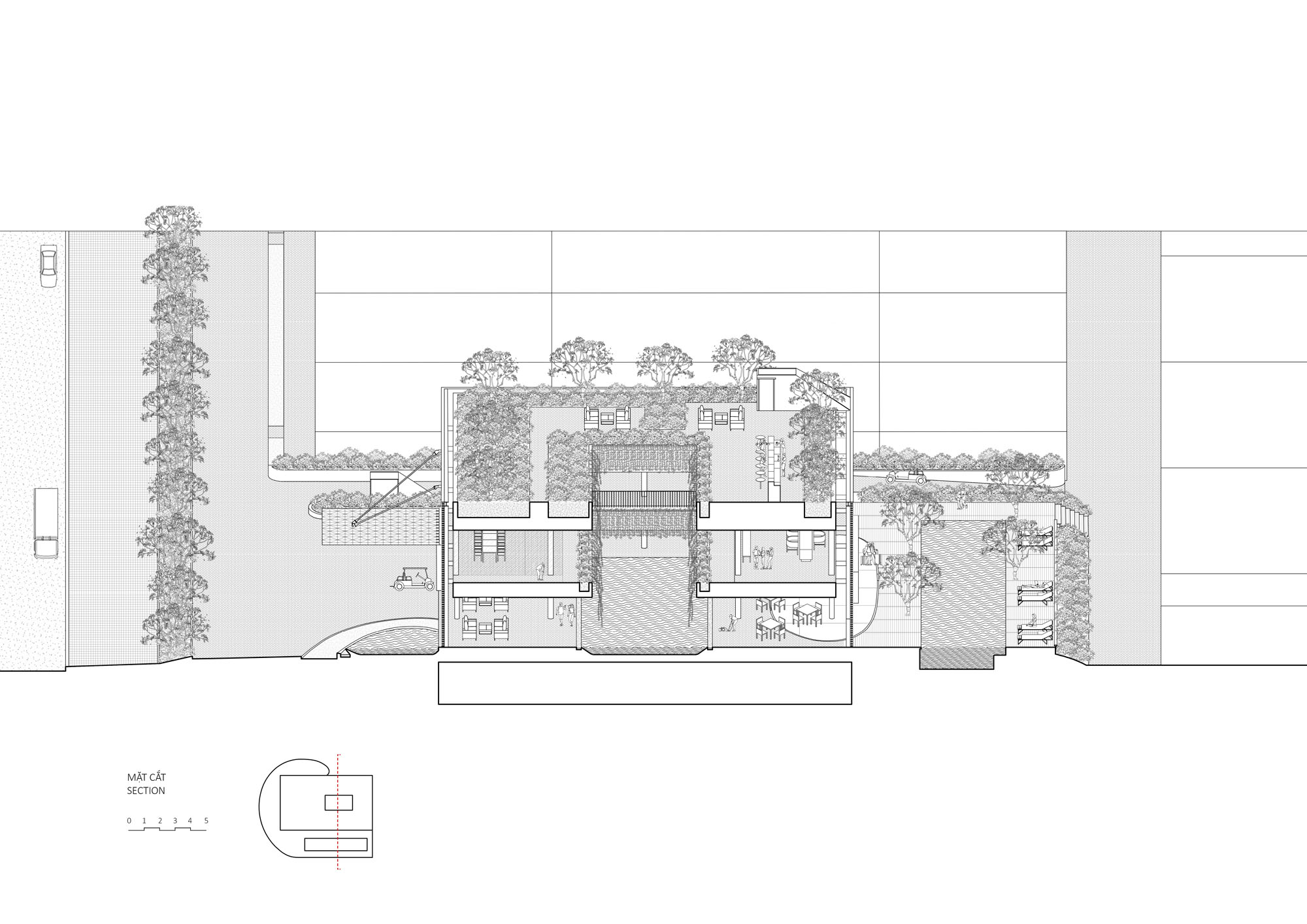 〈ウィンダム・クラブハウス(Wyndham Clubhouse)〉MIAデザインスタジオ(MIA Design Studio)