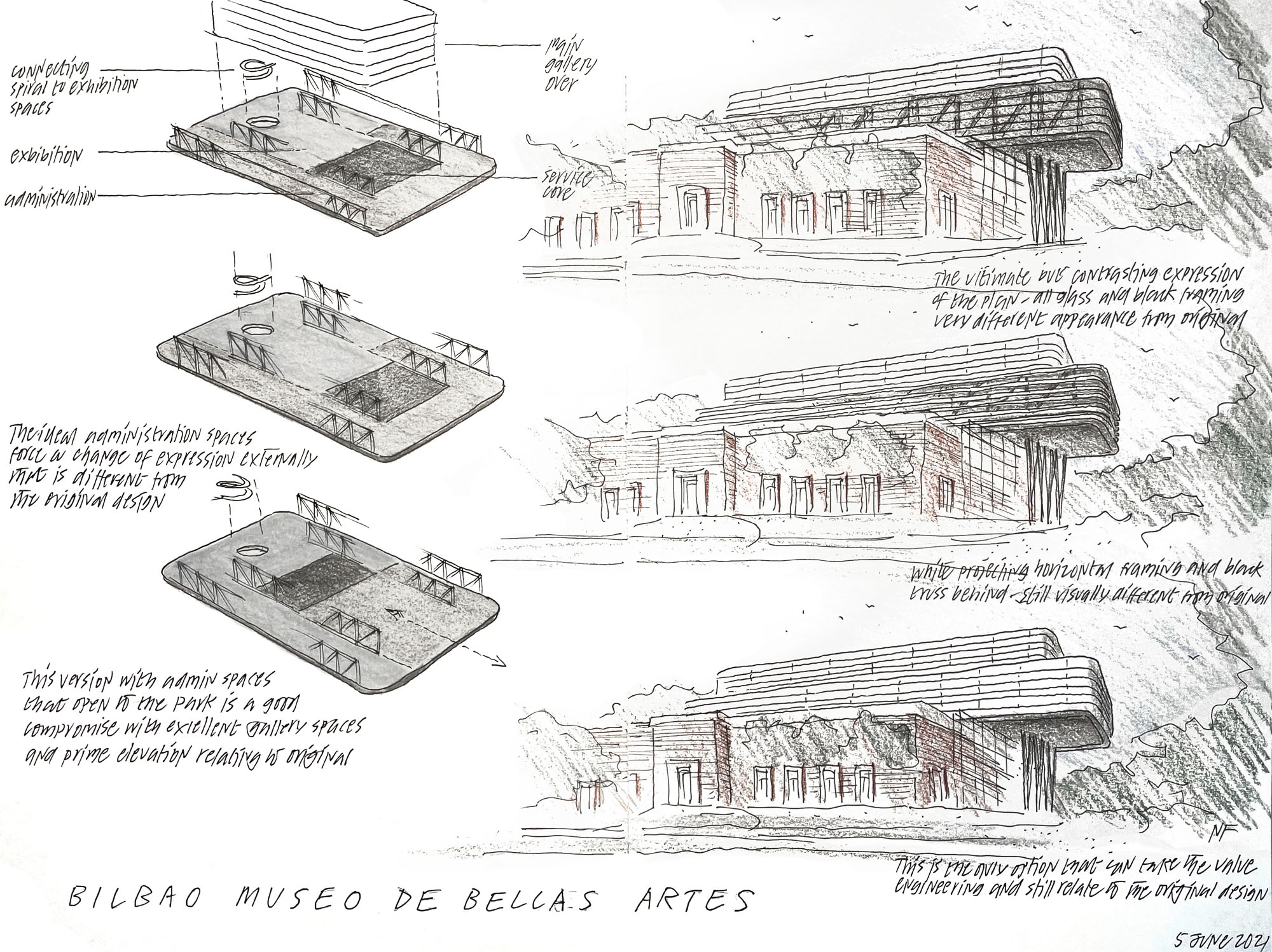 〈ビルバオ美術館(Bilbao Fine Arts Museum)〉フォスター アンド パートナーズ(Foster+Partners)