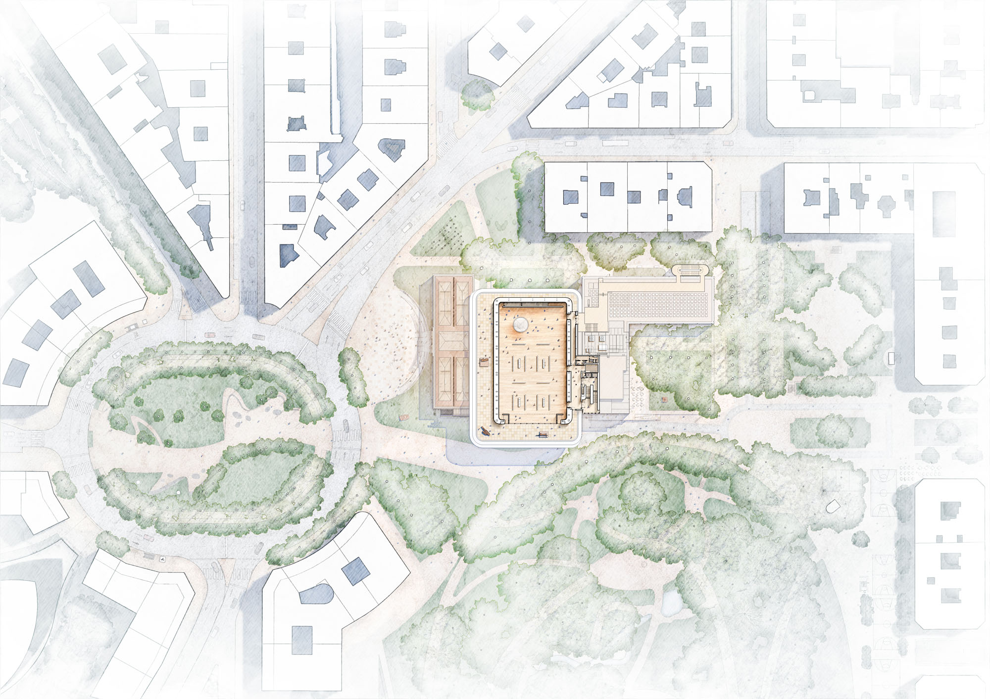 〈ビルバオ美術館(Bilbao Fine Arts Museum)〉フォスター アンド パートナーズ(Foster+Partners)