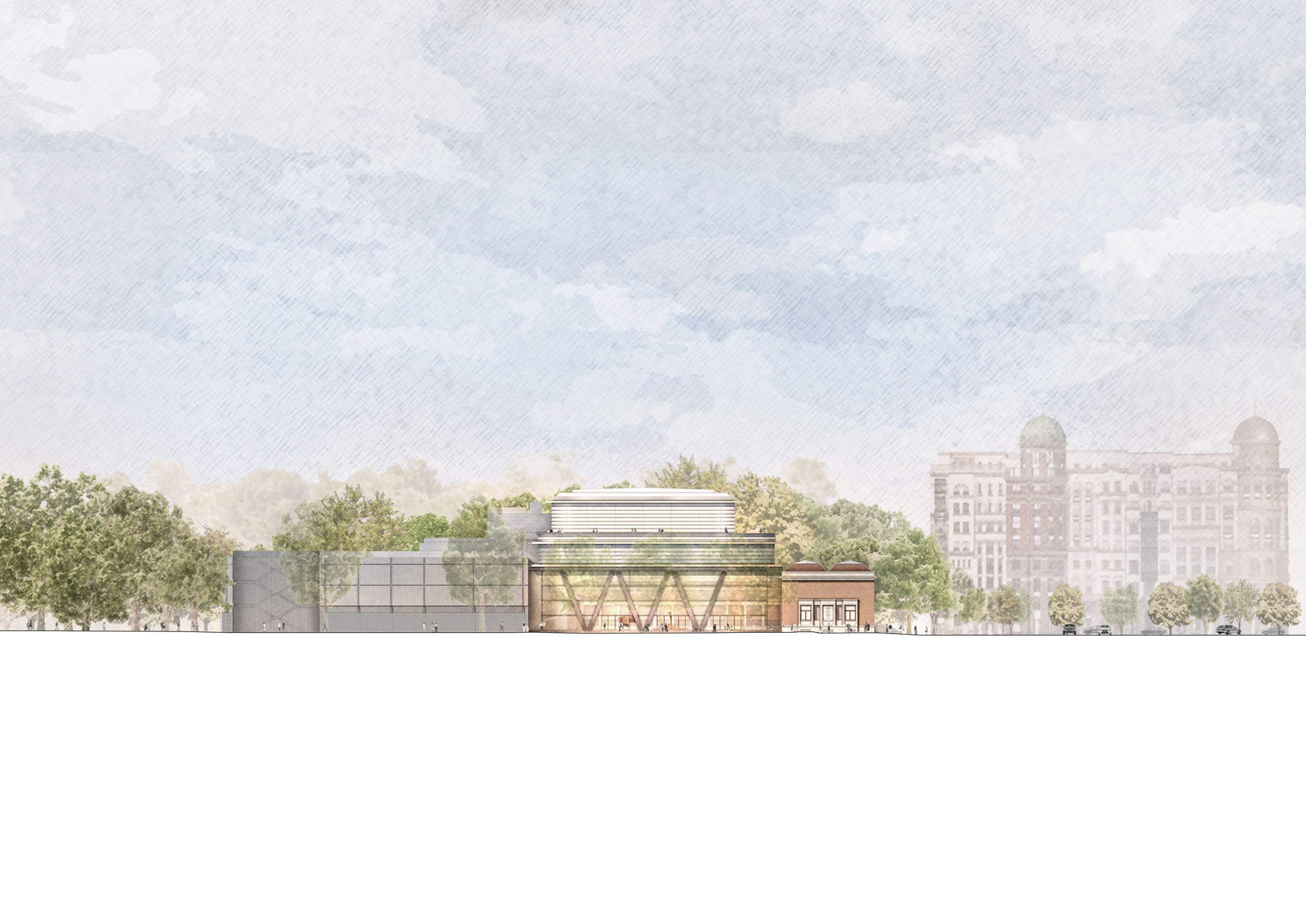 〈ビルバオ美術館(Bilbao Fine Arts Museum)〉フォスター アンド パートナーズ(Foster+Partners)