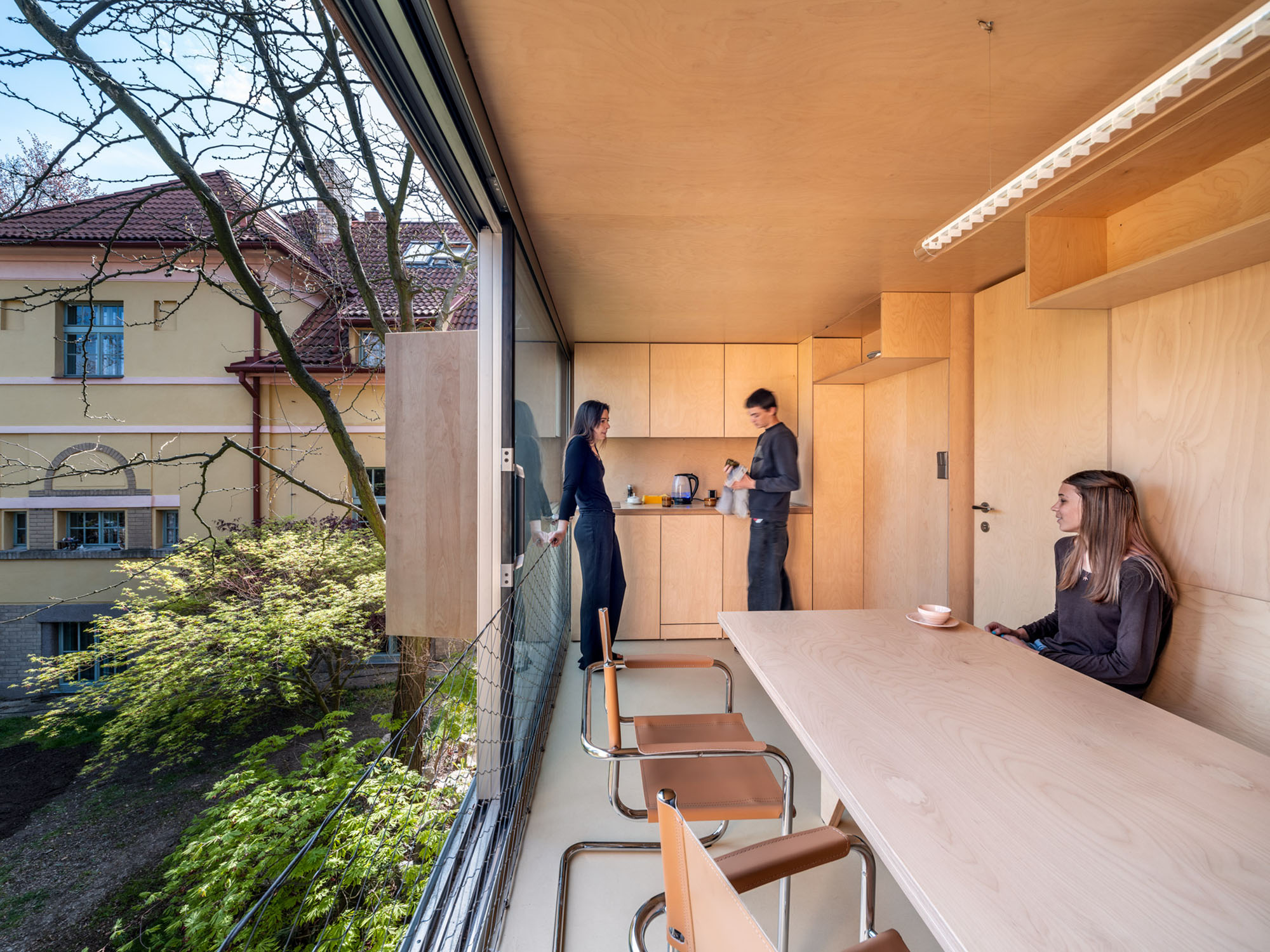 〈ワードローブ・ハウス(Wardrobe House)〉シェプカ・アーキテクツ(ŠÉPKA ARCHITEKTI)