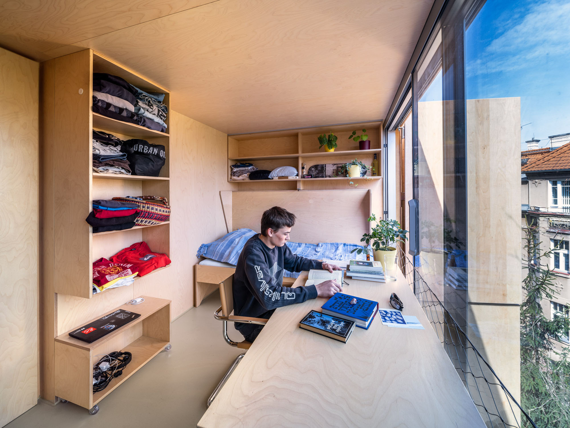 〈ワードローブ・ハウス(Wardrobe House)〉シェプカ・アーキテクツ(ŠÉPKA ARCHITEKTI)