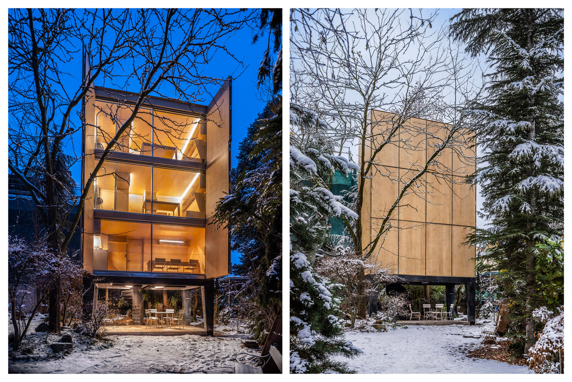 〈ワードローブ・ハウス(Wardrobe House)〉シェプカ・アーキテクツ(ŠÉPKA ARCHITEKTI)