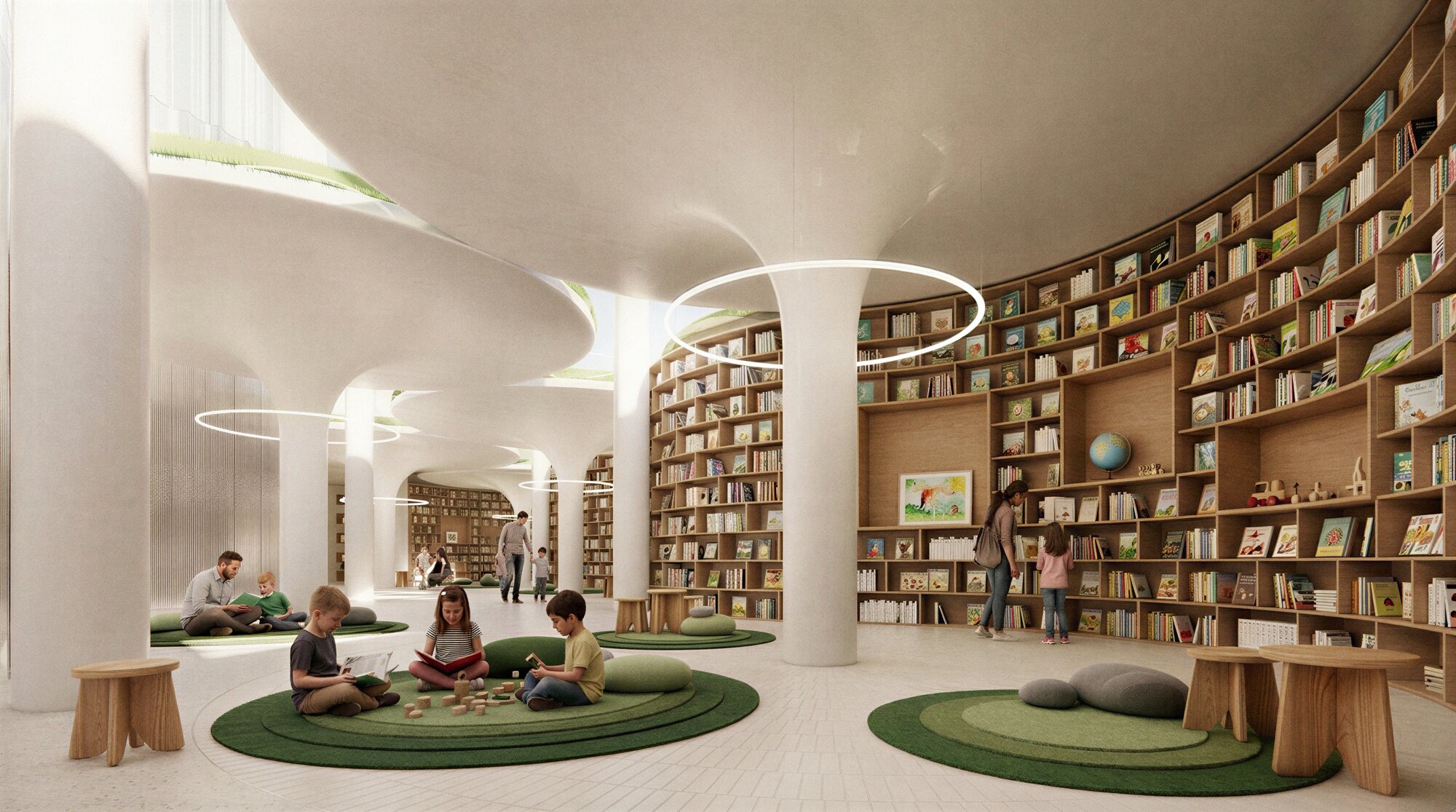 〈ティラナ・ファウンテン・プラザ（Tirana Fountain Plaza）〉、ビャルケ・インゲルス（Bjarke Ingels）、BIG（Bjarke Ingels Group）