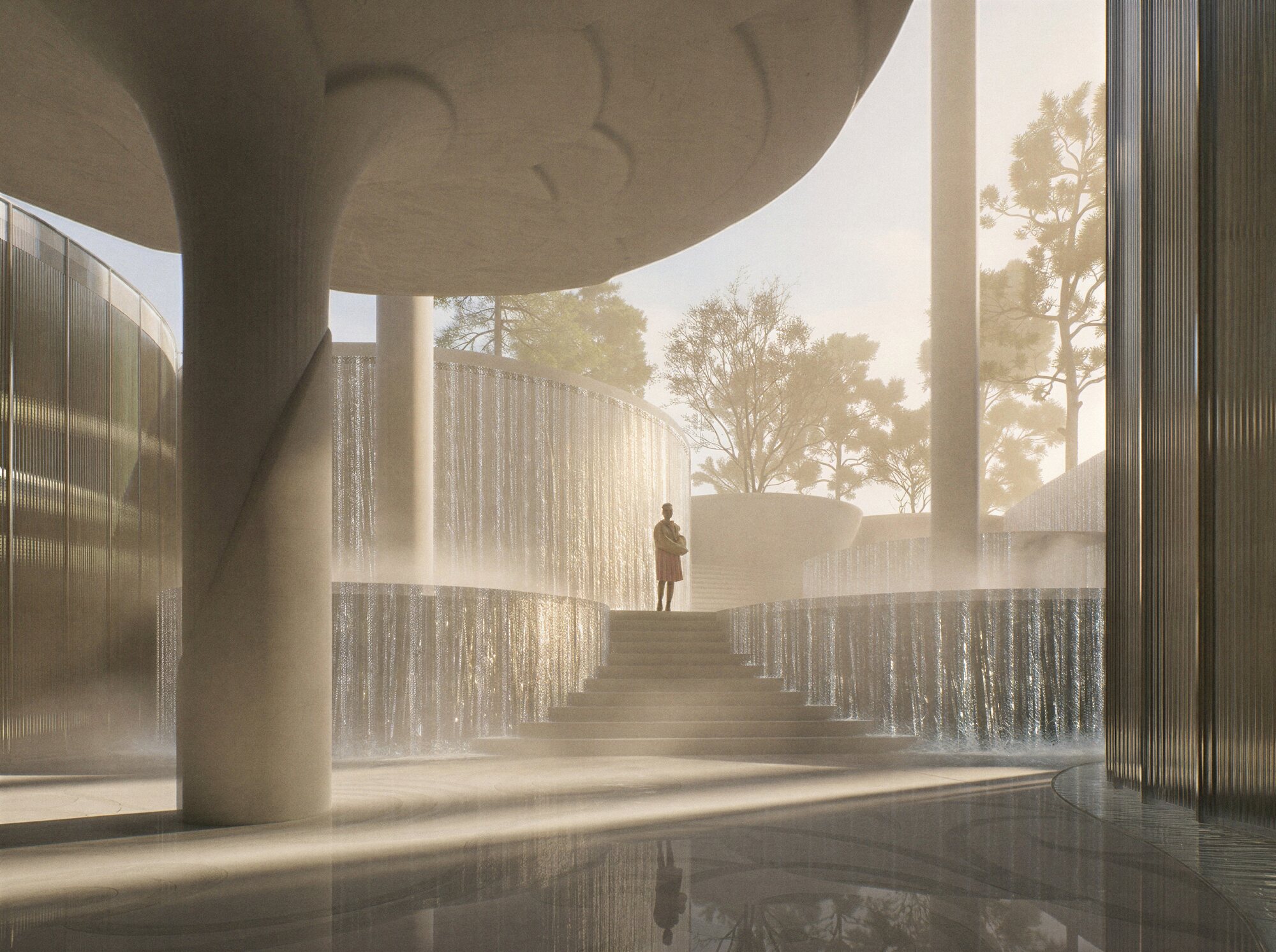 〈ティラナ・ファウンテン・プラザ（Tirana Fountain Plaza）〉、ビャルケ・インゲルス（Bjarke Ingels）、BIG（Bjarke Ingels Group）