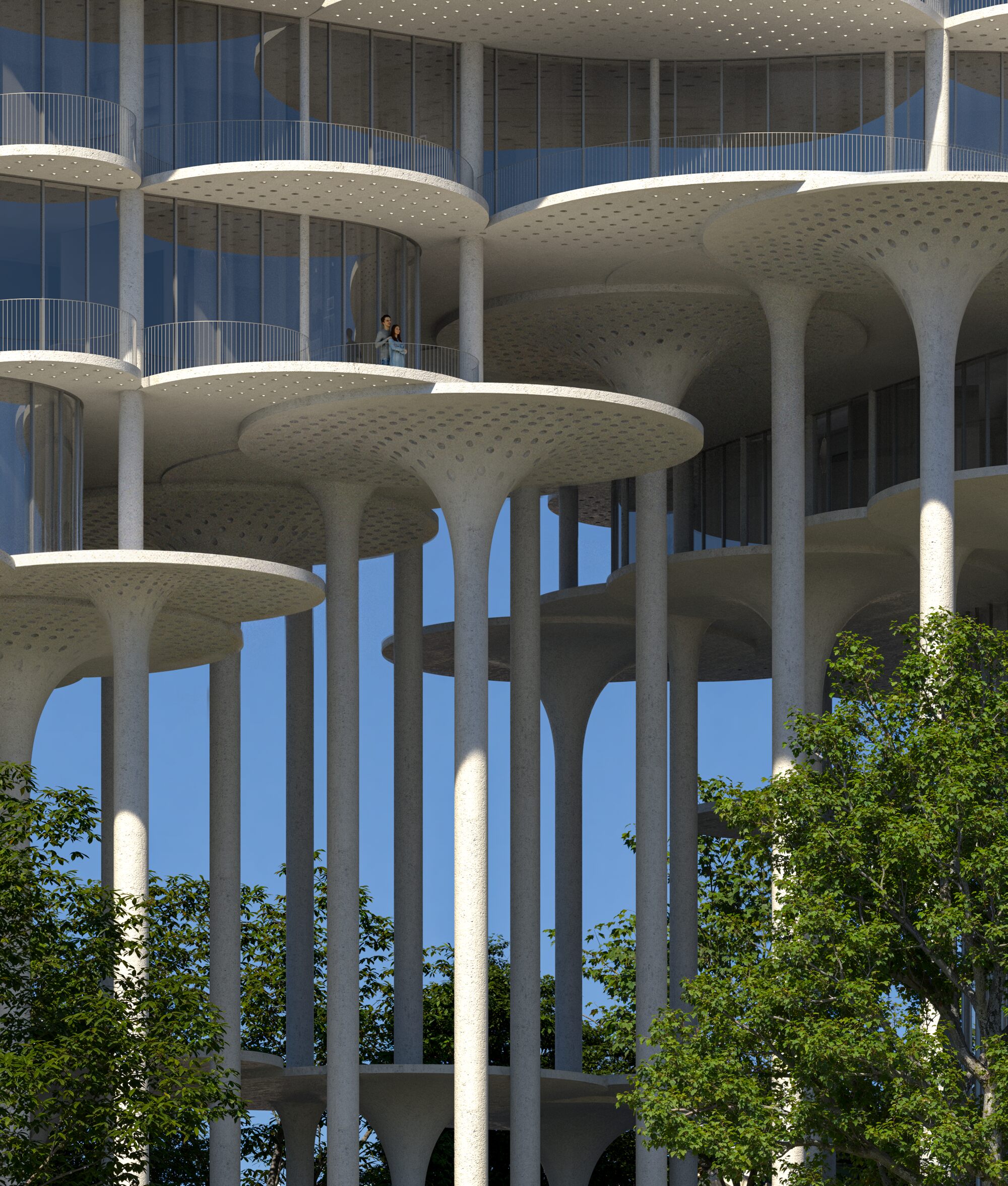 〈ティラナ・ファウンテン・プラザ（Tirana Fountain Plaza）〉、ビャルケ・インゲルス（Bjarke Ingels）、BIG（Bjarke Ingels Group）