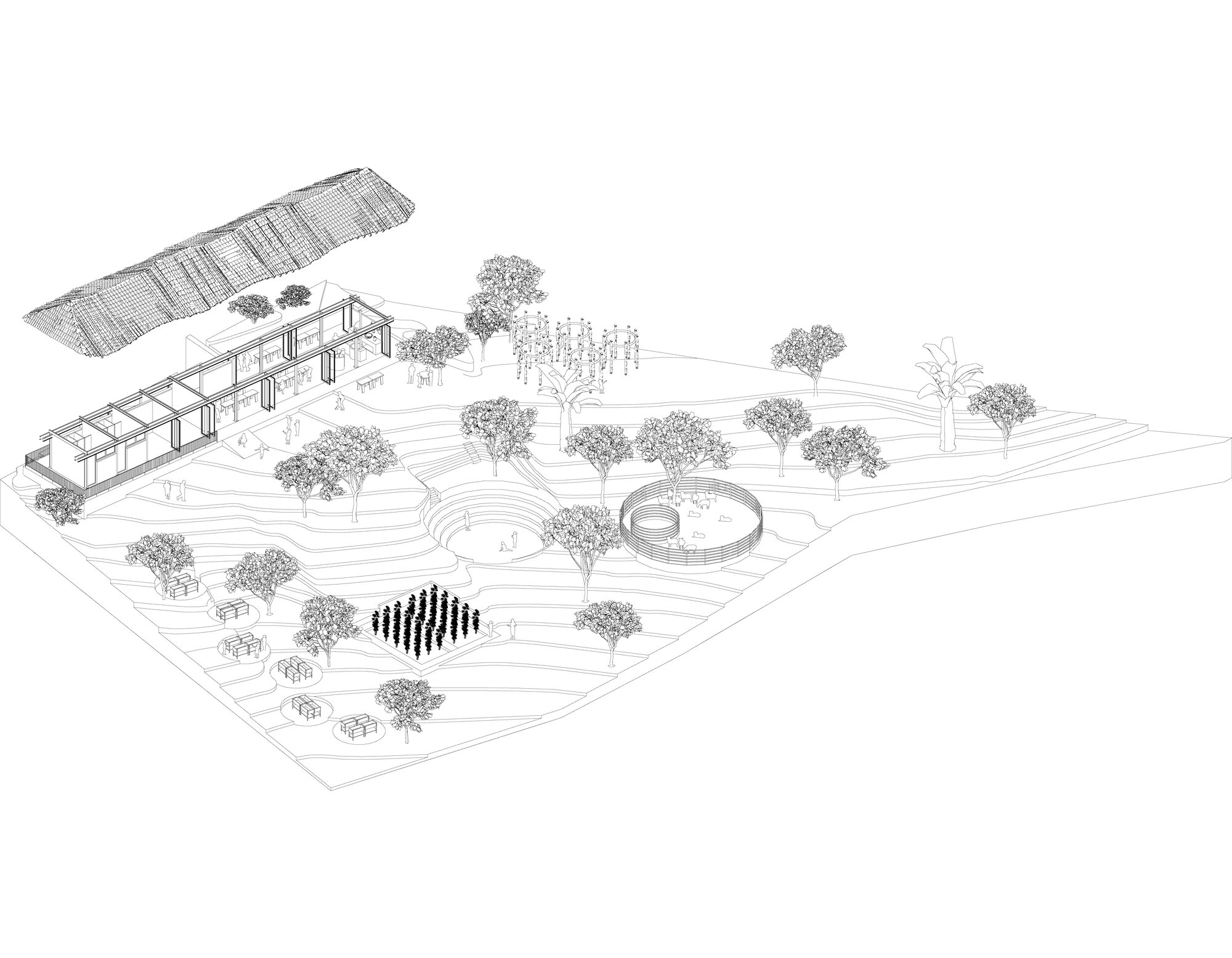 〈農村の学校（Rural School in Oaxaca）〉テリトリオ・エスタディオ（Territorio Estudio）